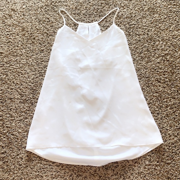 EXPRESS white spaghetti strap SIZE MEDIUM - Picture 1 of 2